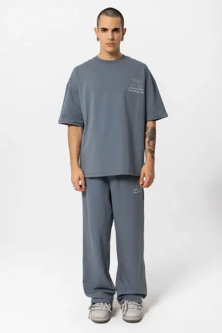 Young Atelıer Baskılı Oversize Eşofman Takım Füme Young Atelıer Baskılı Oversize Eşofman Takım Füme