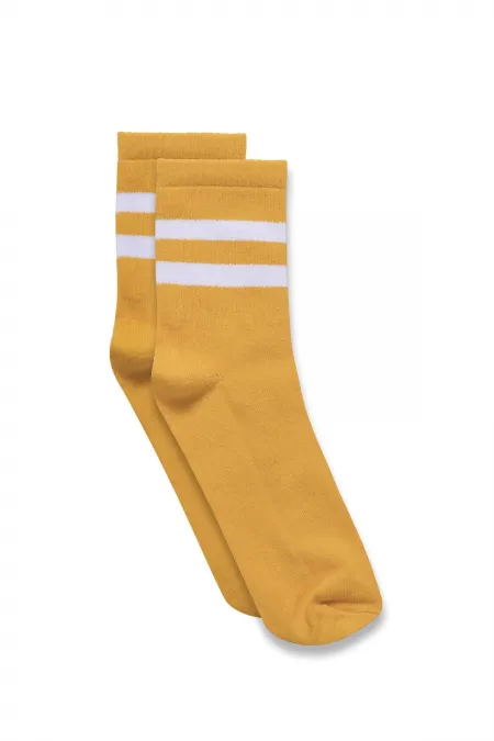 Striped Tennis Socks Orange