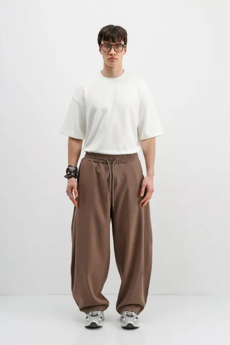 Balloon Fit Pantolon Vizon