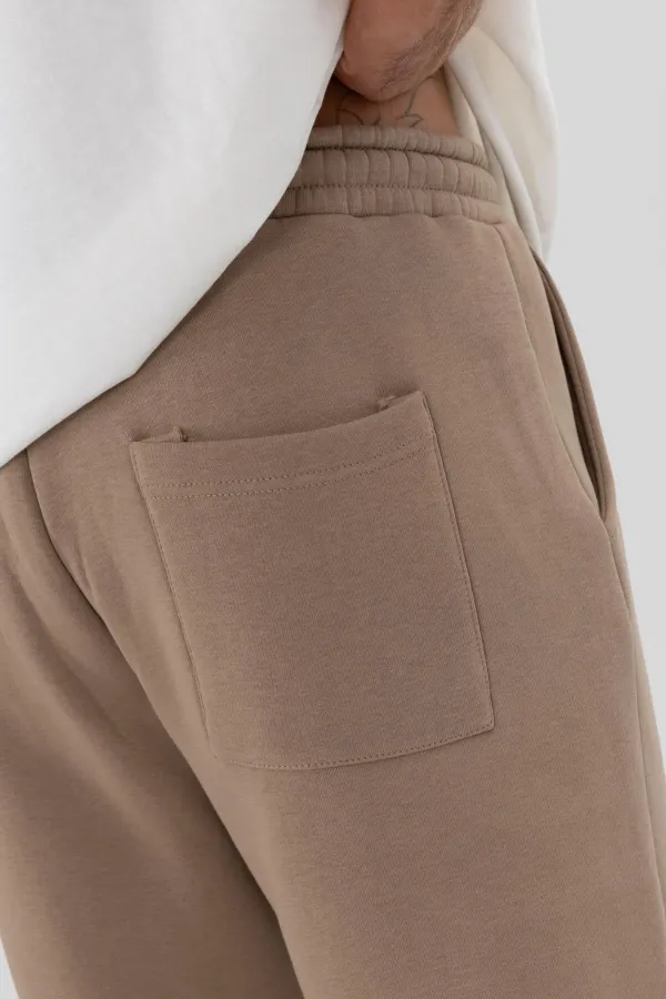 Basic Paça Lastikli Eşofman Alt Açık Vızon