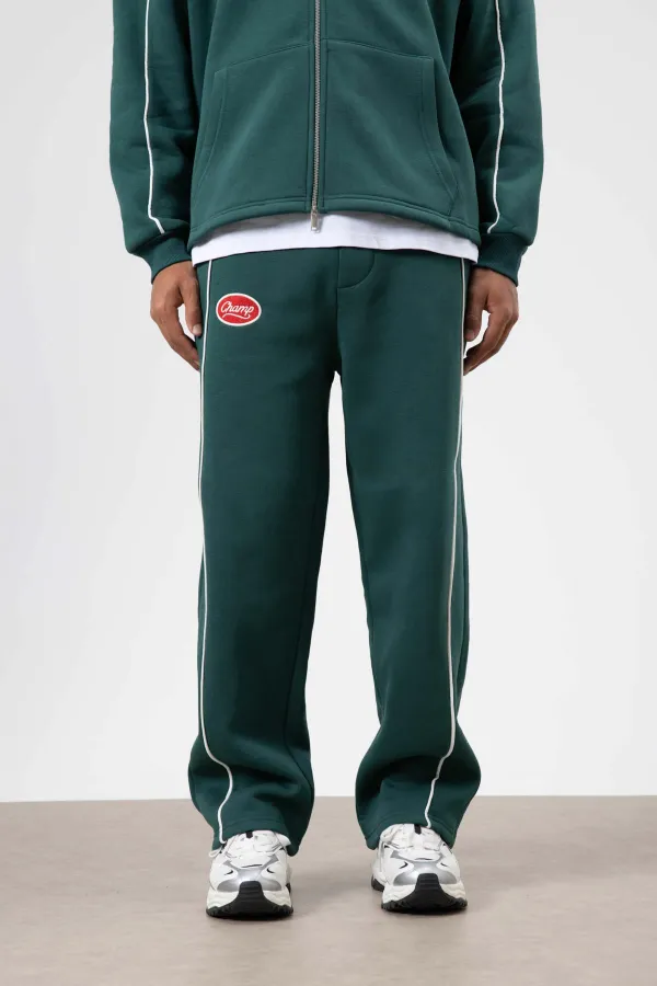 Çizgi Detaylı Oversize Eşofman Takım Nefti