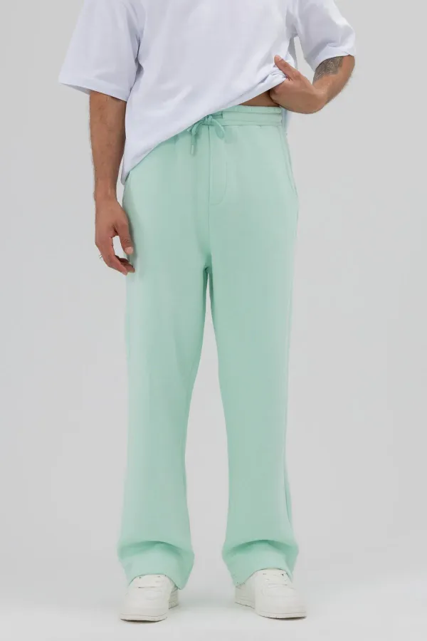 Basic Baggy Eşofman Alt Mint