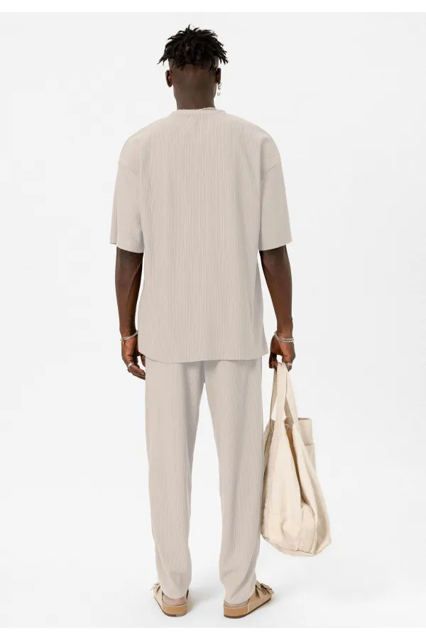 Basic Oversize Ottoman Set (Bone)