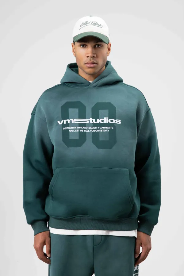 Oversize Baskılı Eşofman Takım Nefti