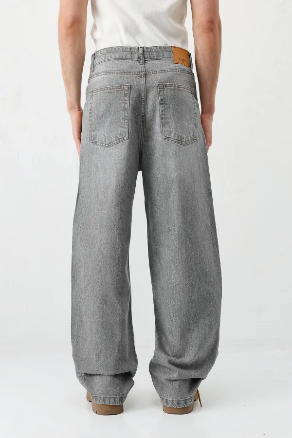 Super Baggy Fit Jean Antrasit