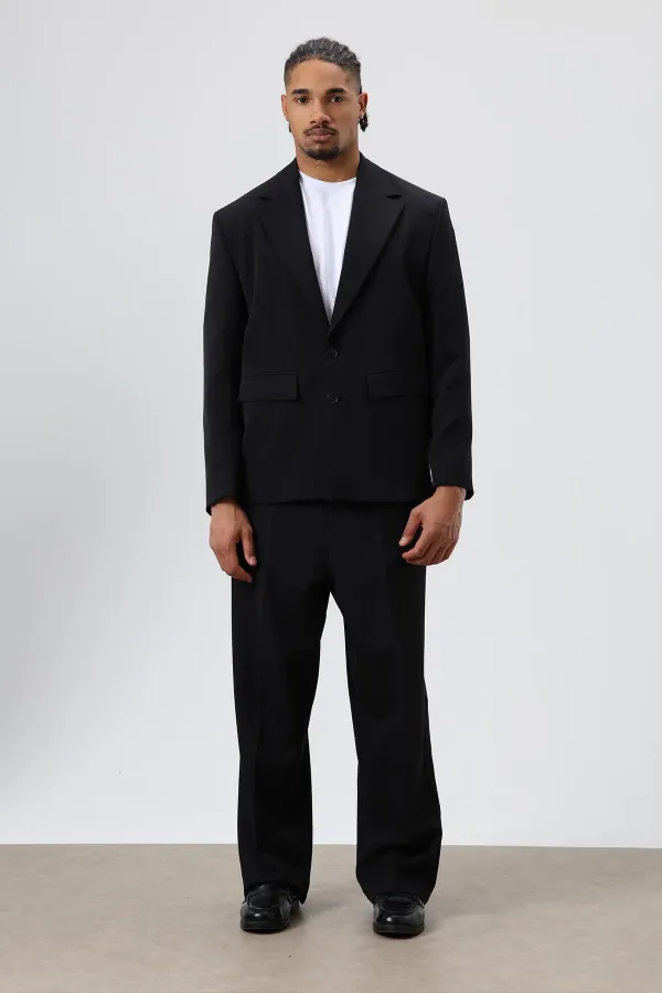 Oversize  Takım Elbise Siyah