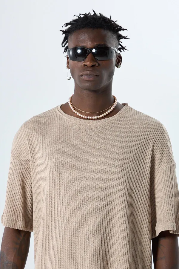 Basıc Oversize Takım Vizon