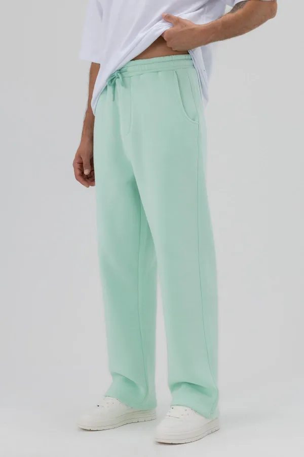 Basic Baggy Eşofman Alt Mint