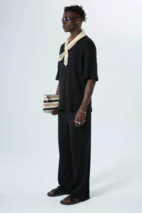 Basıc Oversize Takım Siyah