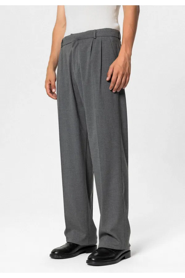 Costume classique oversize anthracite