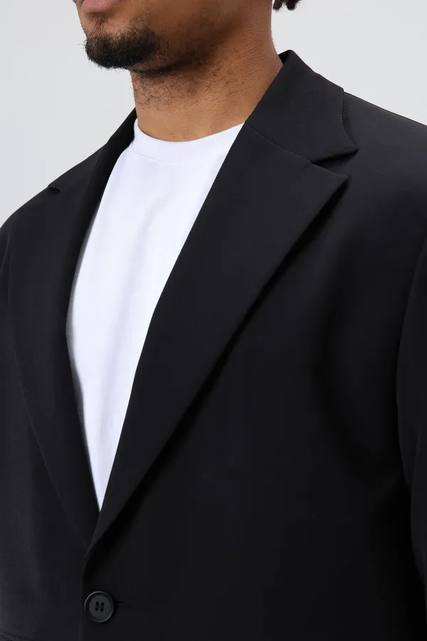 Oversize  Takım Elbise Siyah