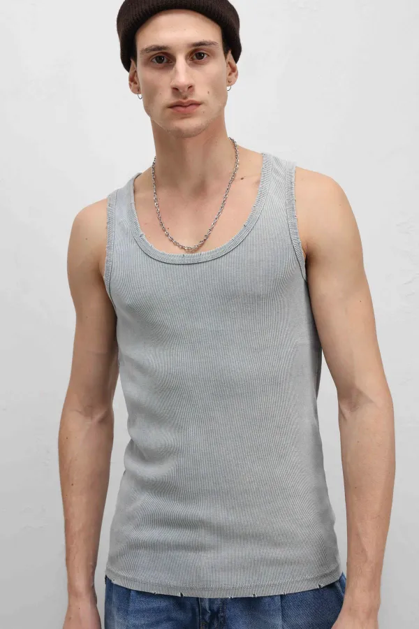 Washable Tank Top Camisole Athletic Wear Grey