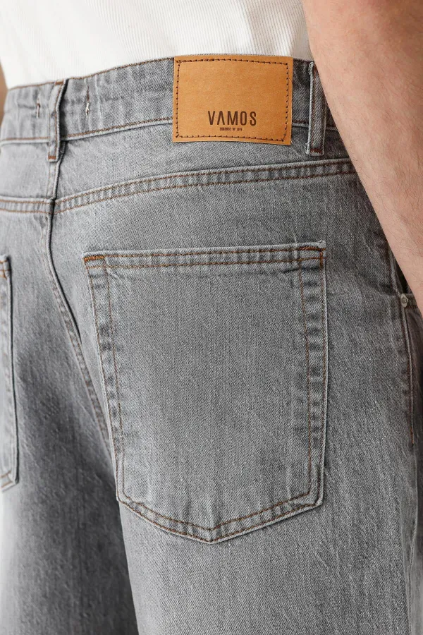 Super Baggy Fit Jean Antrasit