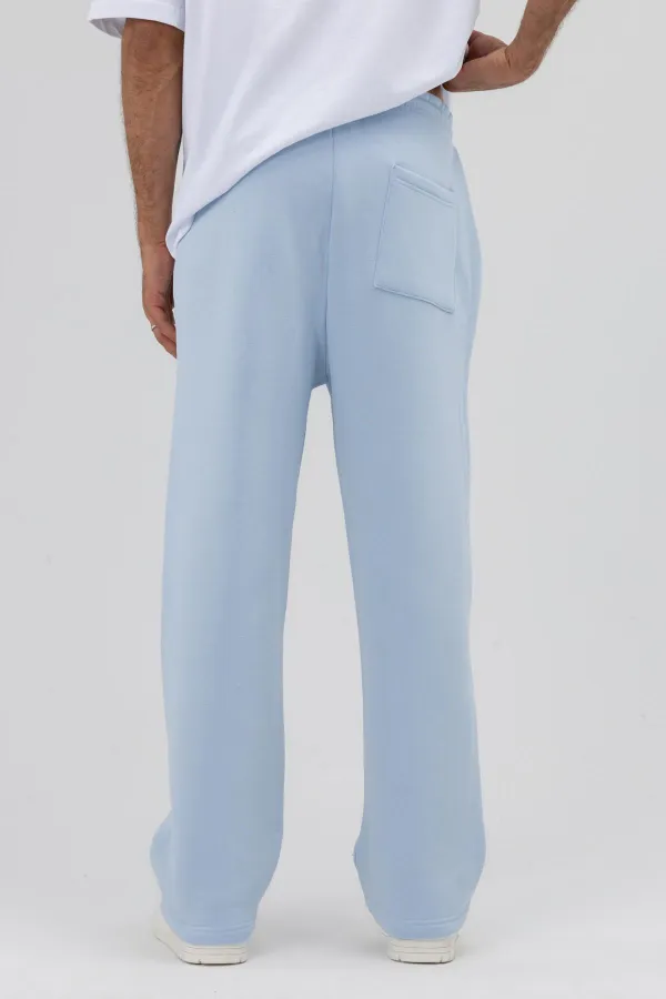 Basic Baggy Sweatpants Baby Blue