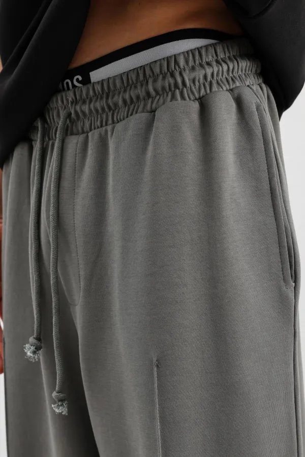 Baggy Fit Sweatpants Dark Gray