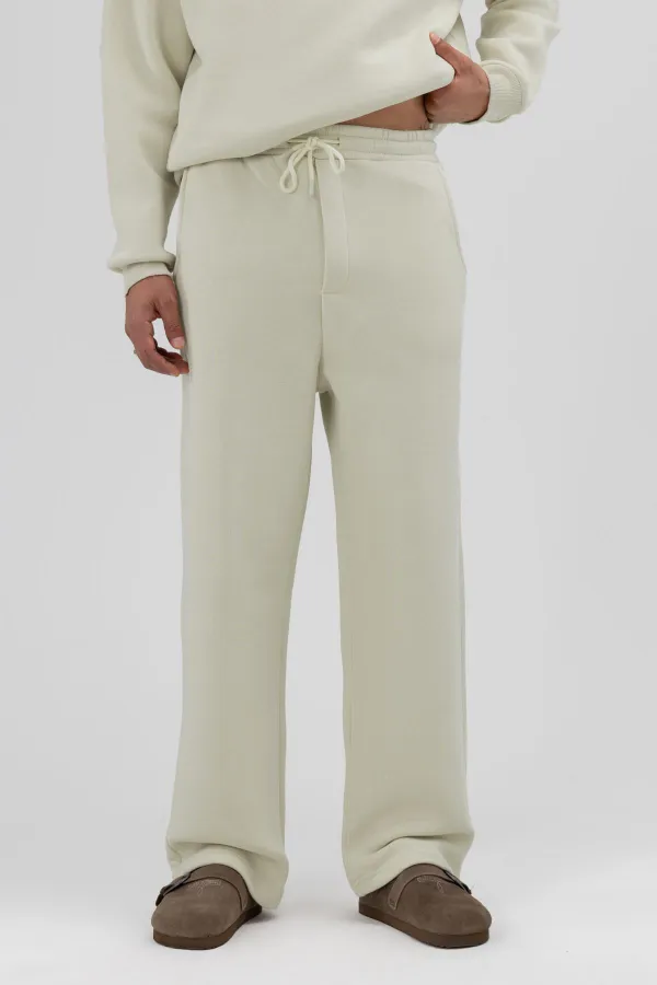 Pantalon de survêtement ample basique kaki