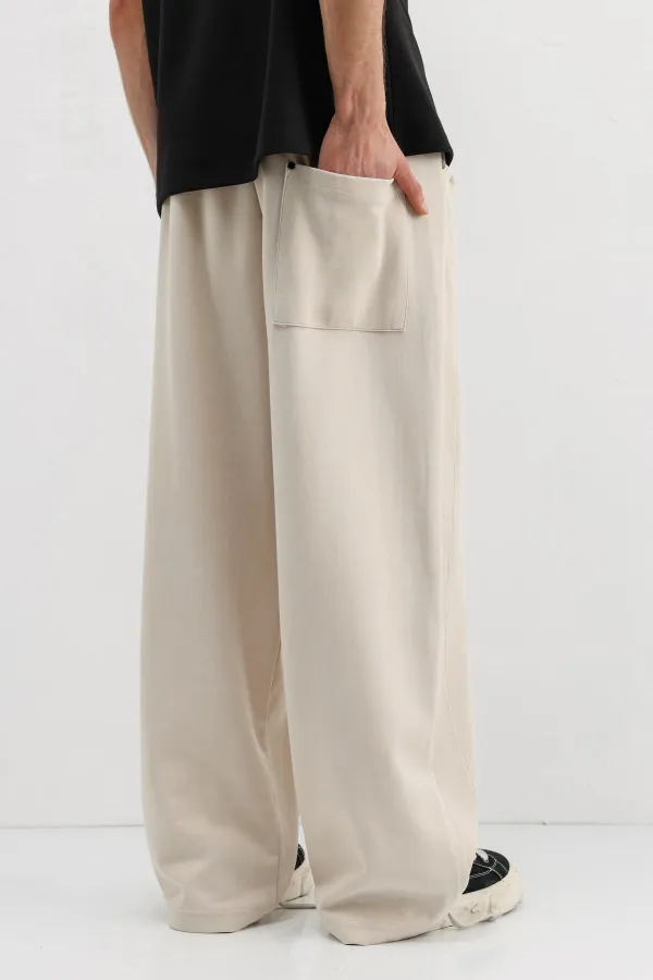 Baggy Fit Sweatpants Stone