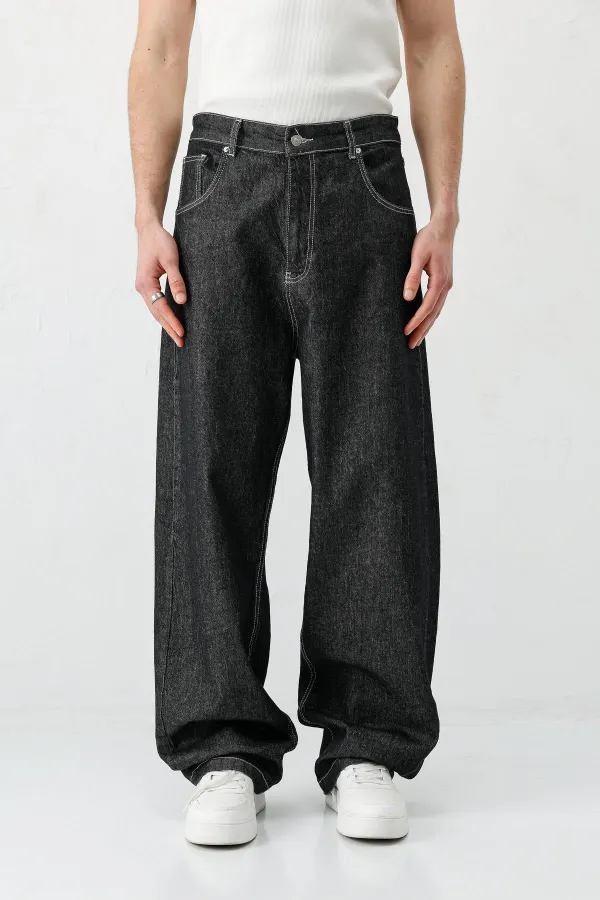 Jean noir super baggy