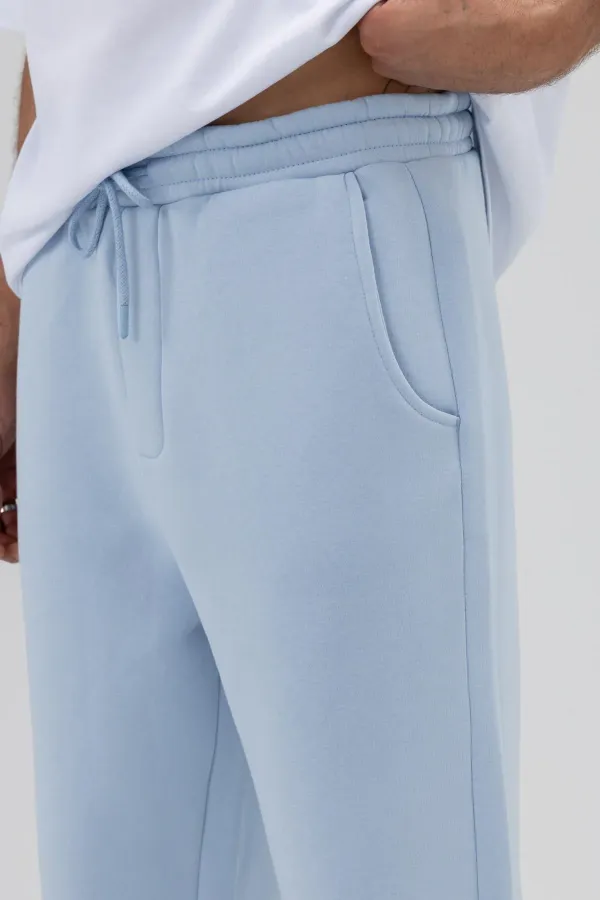Basic Baggy Sweatpants Baby Blue