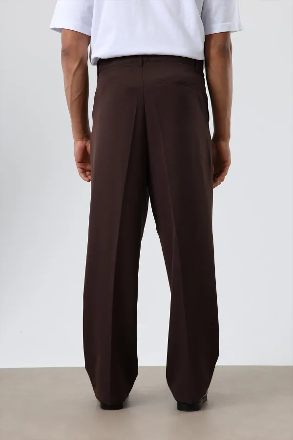 Oversize  Takım Elbise Koyu Kahve