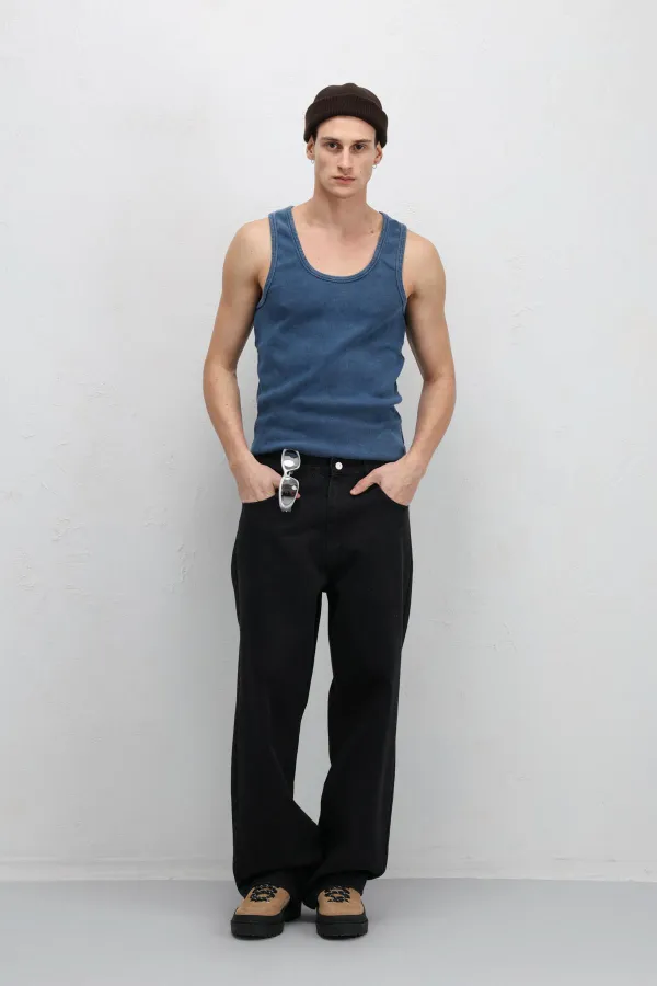 Washable Tank Top Camisole Athletic Wear Indigo