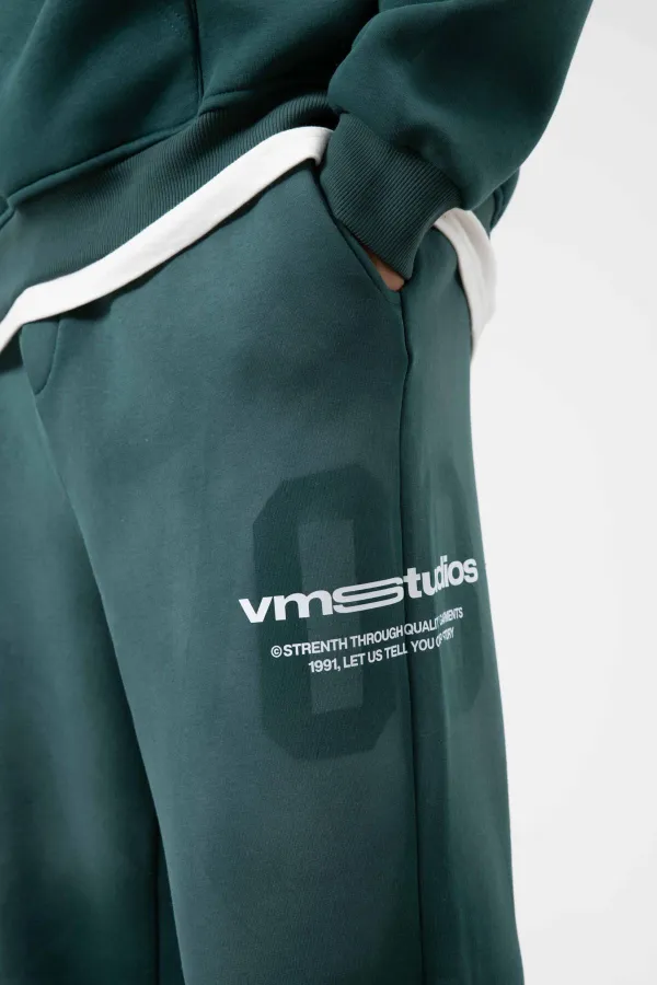 Oversize Baskılı Eşofman Takım Nefti