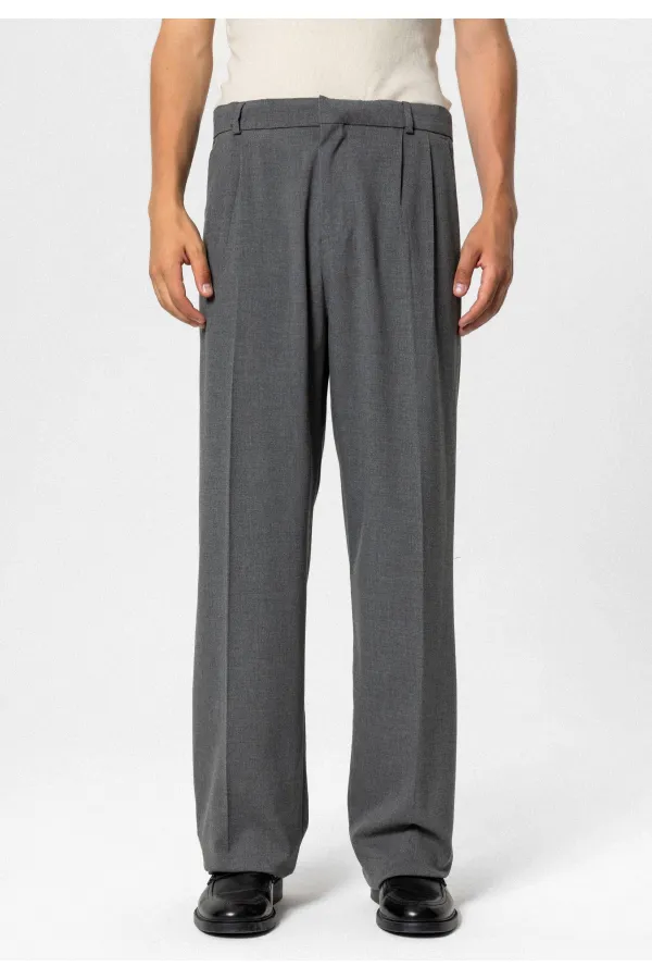 Costume classique oversize anthracite