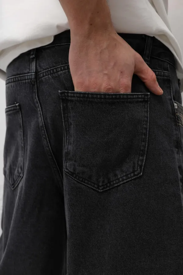 Relaxed Fıt Jean Gri