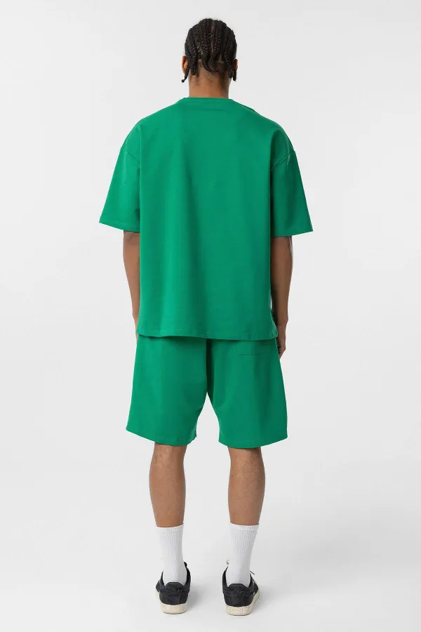 Basic Oversize Şort Takım Benetton