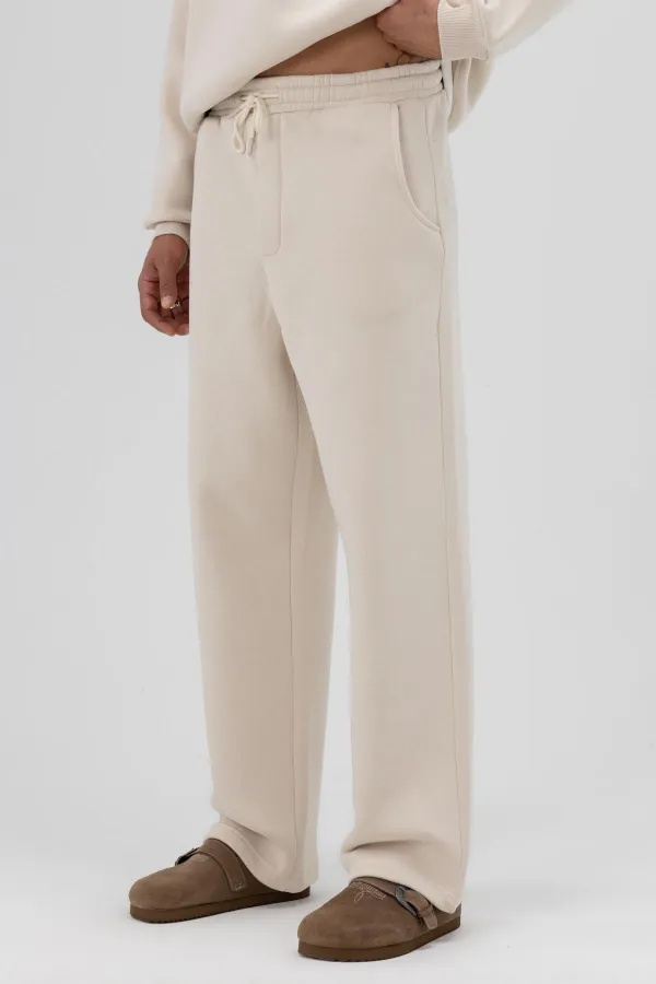 Basic Baggy Eşofman Alt Taş