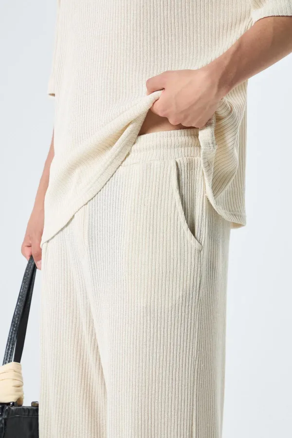 Basıc Oversize Takım Bej