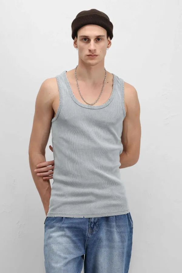 Washable Tank Top Camisole Athletic Wear Grey