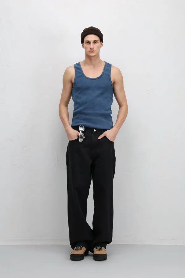 Washable Tank Top Camisole Athletic Wear Indigo