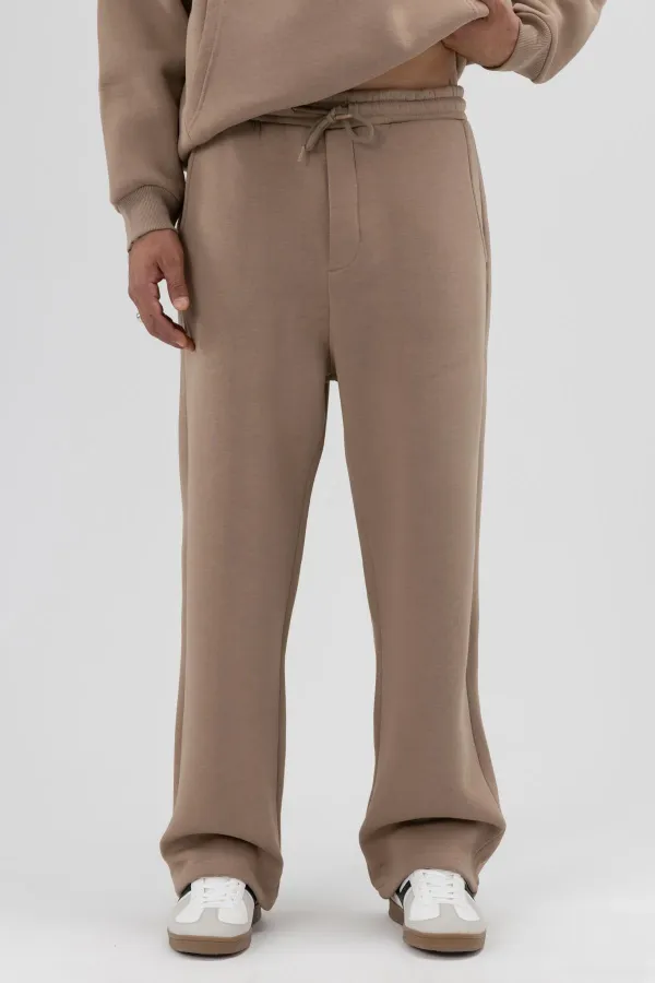 Basic Baggy Eşofman Alt Vizon