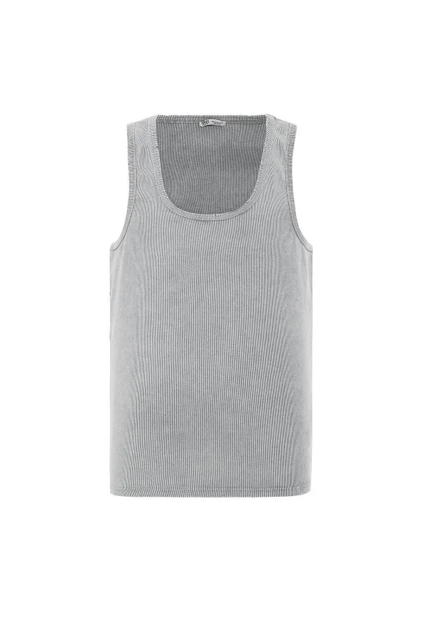 Washable Tank Top Camisole Athletic Wear Grey