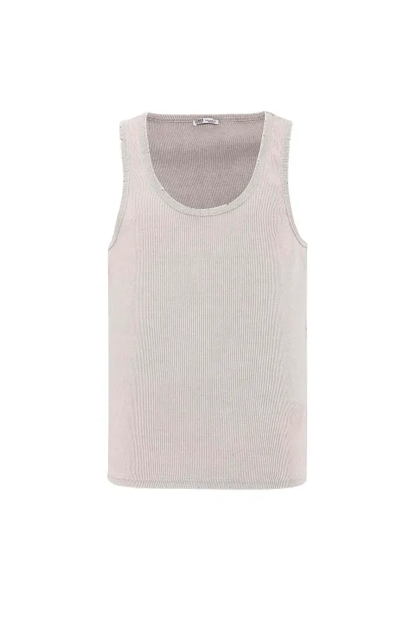 Débardeur lavable, camisole, couleur pierre athlétique