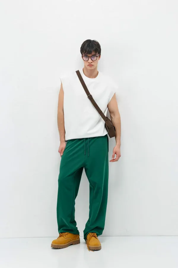 Basic Bel Lastikli  Eşofman Alt Nefti