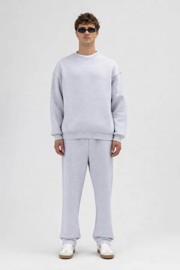 Basic Baggy Eşofman Alt Gri