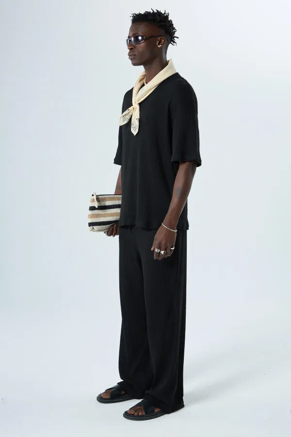 Basıc Oversize Takım Siyah