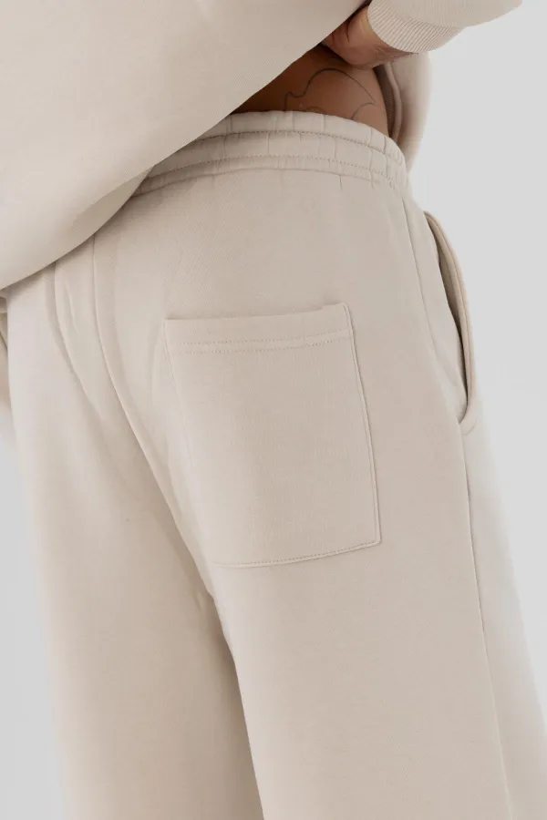 Basic Baggy Eşofman Alt Taş