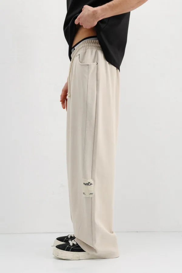 Baggy Fit Sweatpants Stone