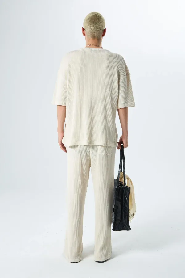 Basıc Oversize Takım Bej