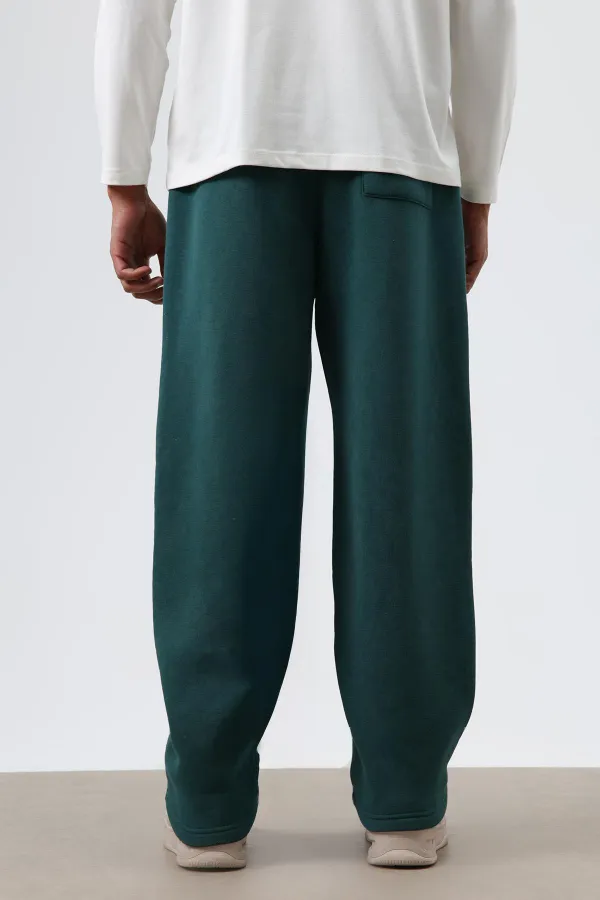 Yıkamalı Baggy Eşofman Alt Nefti