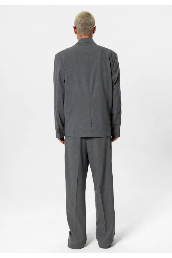 Costume classique oversize anthracite