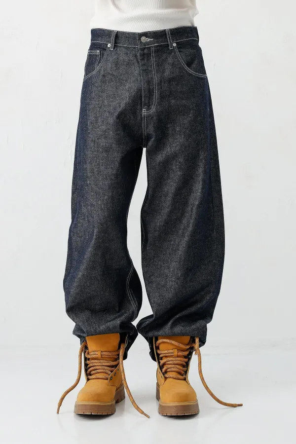 Super Baggy Fit Jean K.Mavı