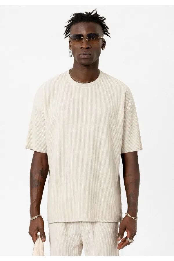 Basic Oversize Ottoman Set (Bone)