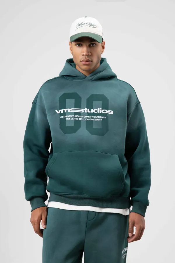 Oversize Baskılı Eşofman Takım Nefti