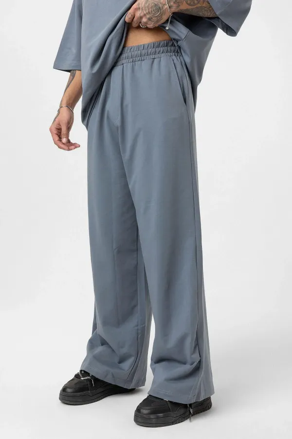 Süper Oversize Takım Füme