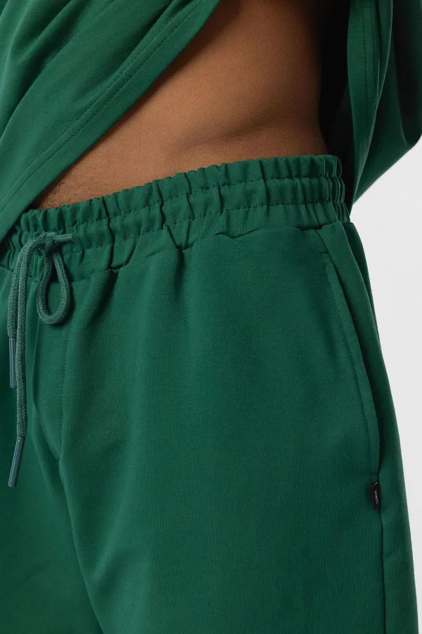 Basic Oversize Şort Takım Nefti