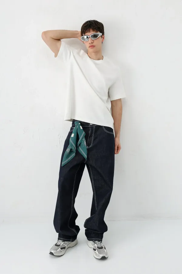 Baggy Fit Jean K.Mavı